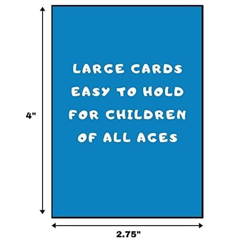 Regal Games Card Games for Kids - Go Fish, Crazy 8's, Old Maid, Slap Jack, Monster Memory Match - Games May Vary (6 Set)