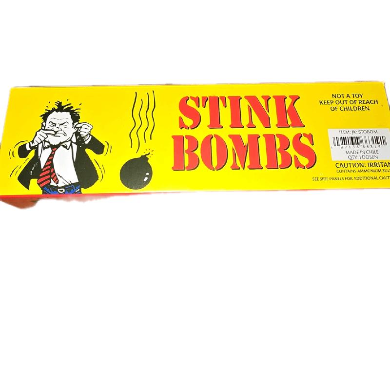 Stink Bombs - Fart Smell - Gag Joke Prank - Rotten Fun - Novelty Toy