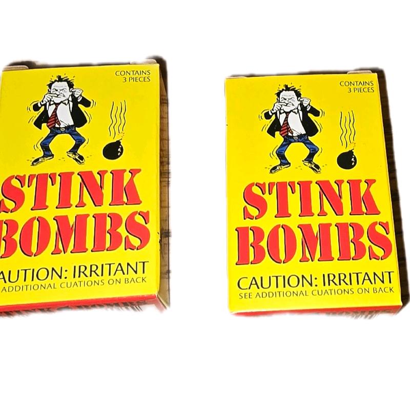 Stink Bombs - Fart Smell - Gag Joke Prank - Rotten Fun - Novelty Toy