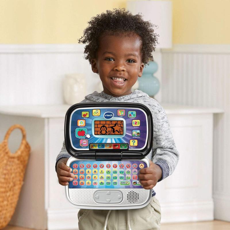 Play Smart Preschool Laptop, Black