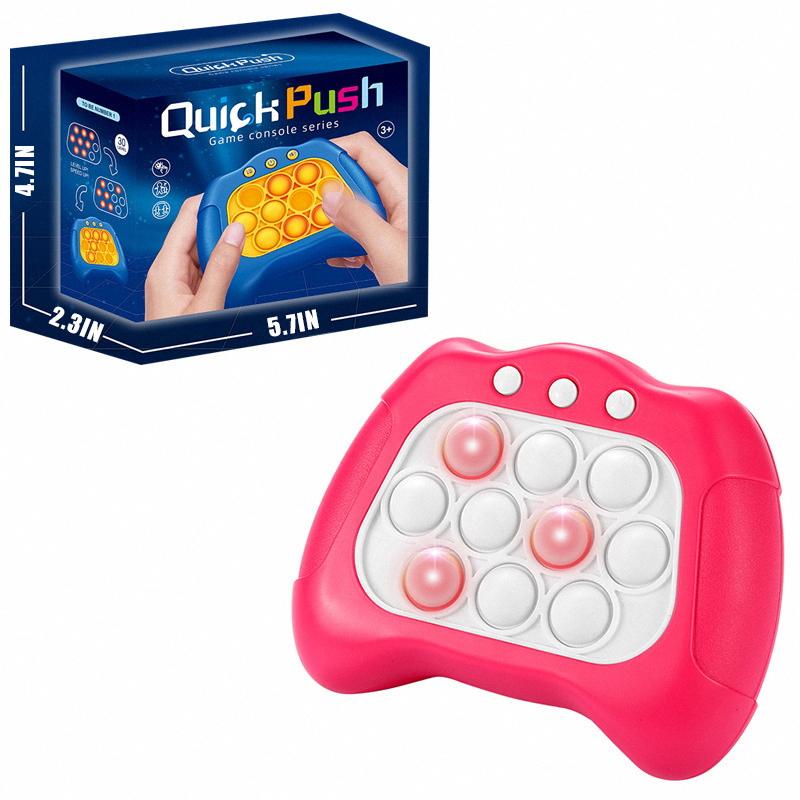 Fast push game consoles, multiple modes, sensory games, stress relief toys, gift ideas.