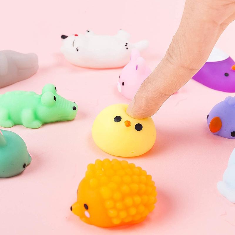 30 Pack Mochi Squishy Toys for Kids Party Favors Easter Egg Stuffers Fillers, Kawaii Mini Stress Toys Treasure Box Toys for Classroom Prizes Goodie Bag Stuffers Pinata Filler  Christmas gifts