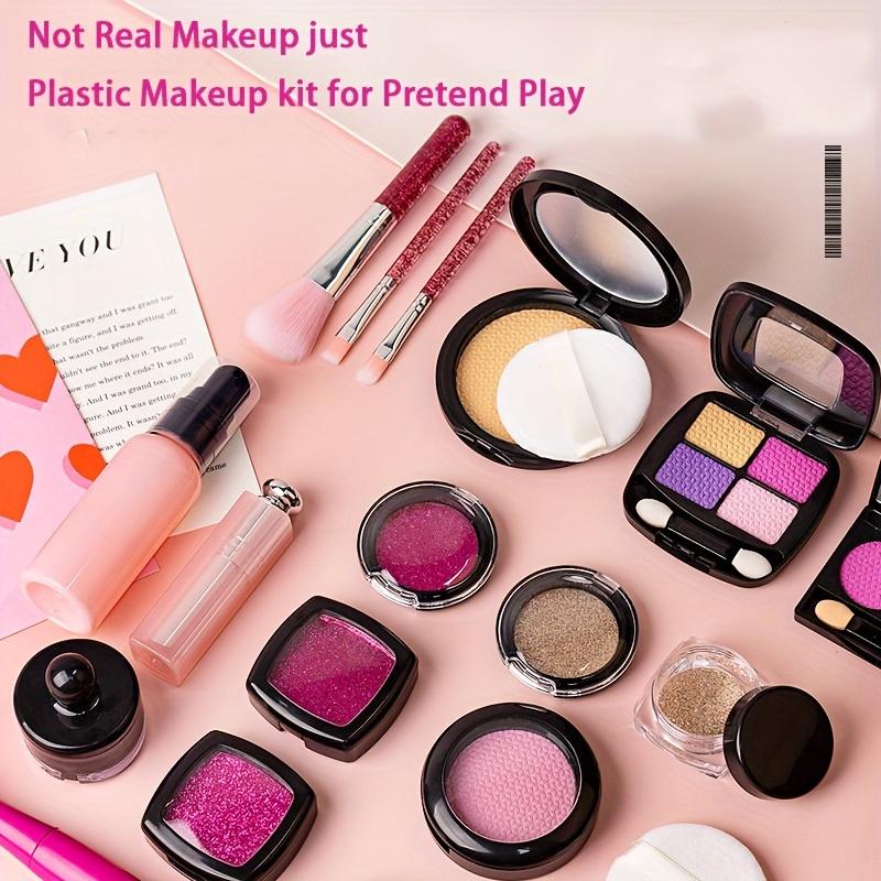 21PCS Play Makeup Set for Kids, Complete Cosmetic Kit with Bag for Imaginative Play, Perfect Birthday and Christmas Gift for Little Girls Ages 3, 4, 5, 6, 7, 8+