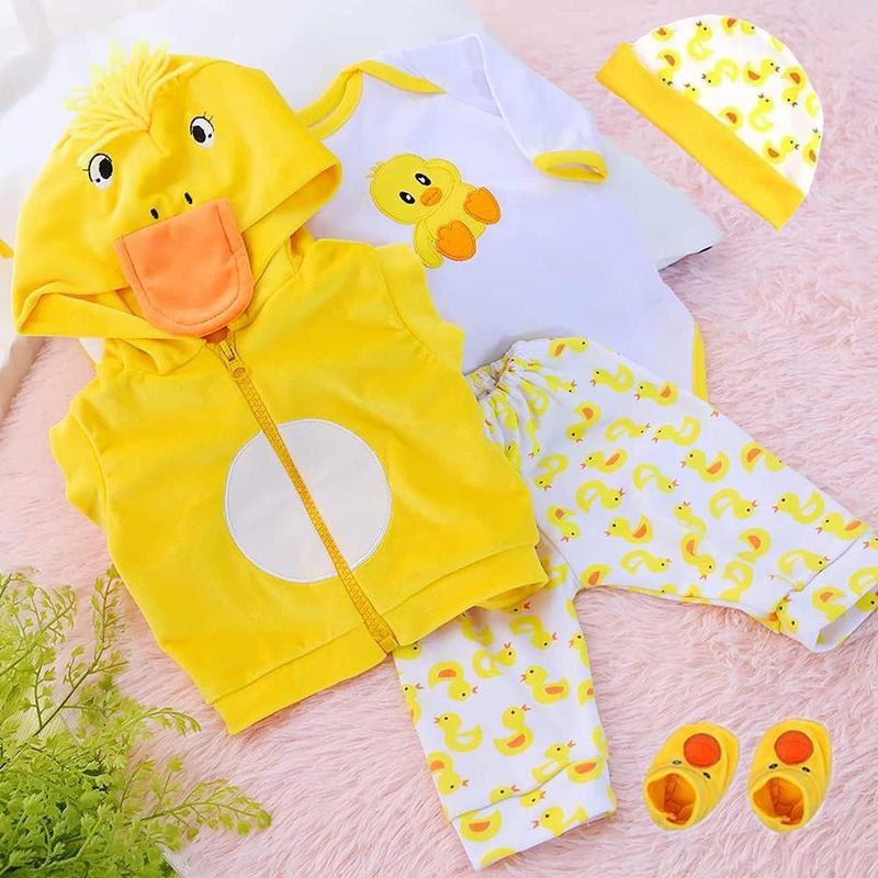 MAIHAO Reborn Baby Dolls Clothes for 17-22 Inch Newborn Baby Doll Girl, Baby Doll Clothes Outfit Accessories fit 17-22 Inch Baby Doll Girl