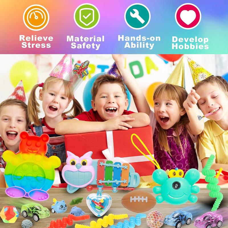 [BLACK FRIDAY DEALS - OFF 50%] 1000 Pcs Kids Party Favors Stocking Stuffers Gifts,Fidgets Toys Pack,Bulk Toys for Carnival Treasure Classroom Prizes Box,Adults Stress Relief Sensory Toys,Pinata Filler