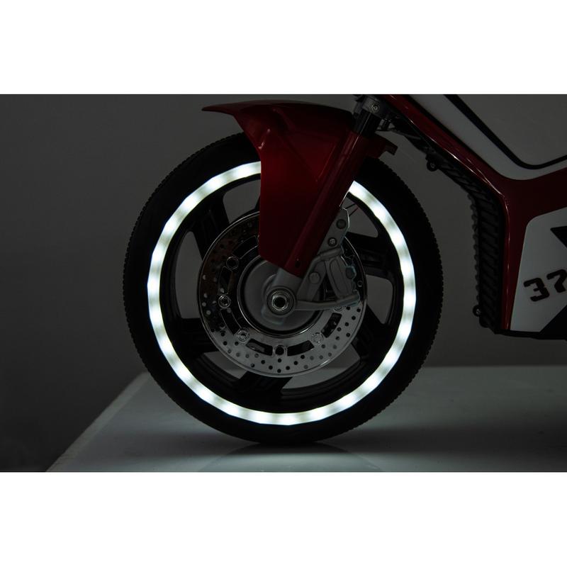 Electric motorcycle  12 V Kids toys motorcycle Kids electric car electric ride on toys  for  3 4 5 6 years Boys Girls with Training  Wheels Lighting  wheels