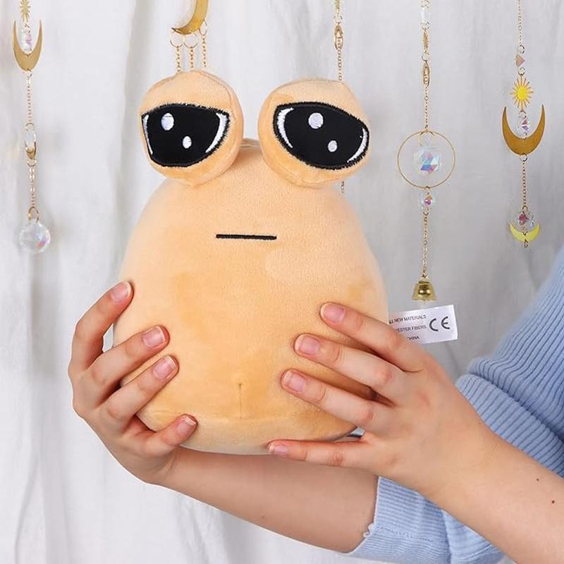 22cm Hot Game My Pet Alien Pou Plush Toy Furdiburb Emotion Alien Plushie Stuffed Animal Pou Doll