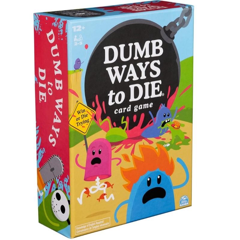 Dumb Ways to Die Viral Video Card Game - Fun Adult Party Game for Families & Kids Ages 12+