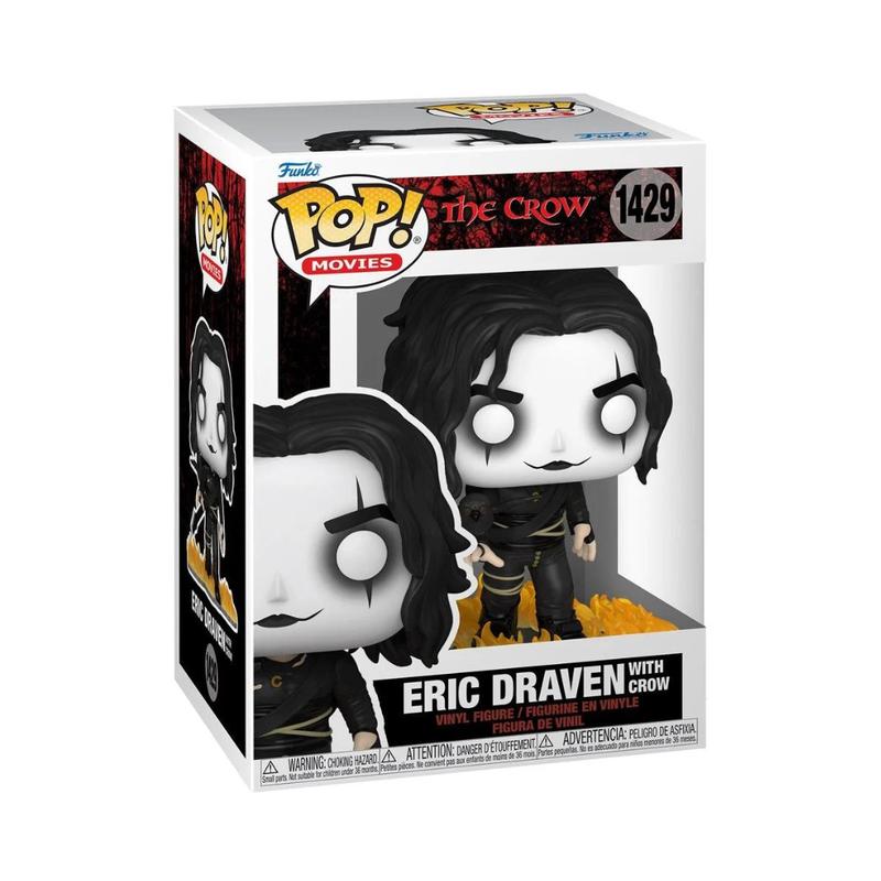 The Crow Eric Draven with Crow Pop! Vinyl Figure #1429