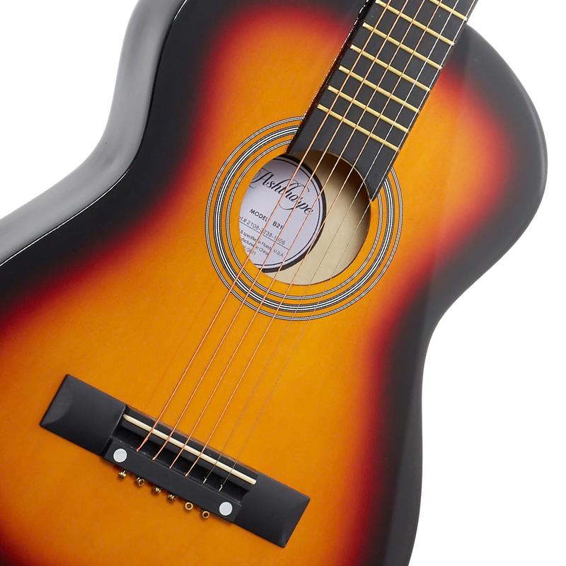 30-Inch Beginner Acoustic Guitar Starter Package, Sunburst