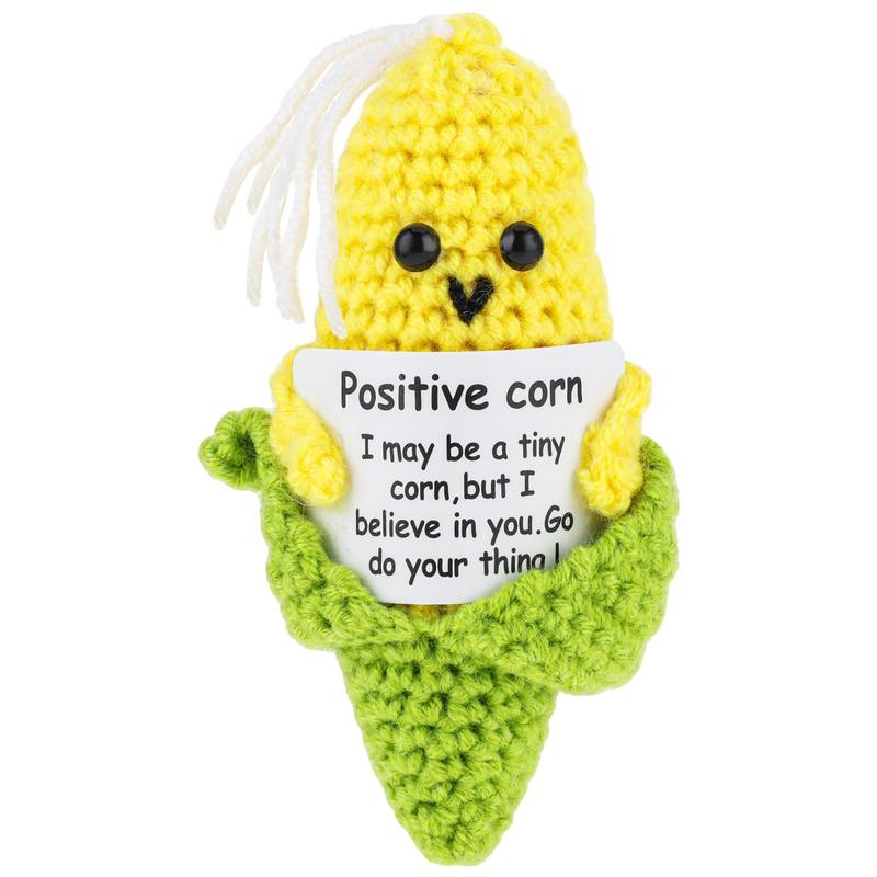 Festive Crochet Emotional Support Fruits: 5 Playful Handmade Fruits with Positive Affirmations