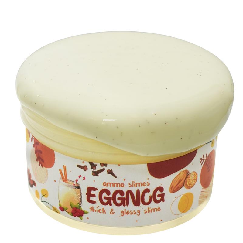 Eggnog Slime • Thick and Glossy Texture