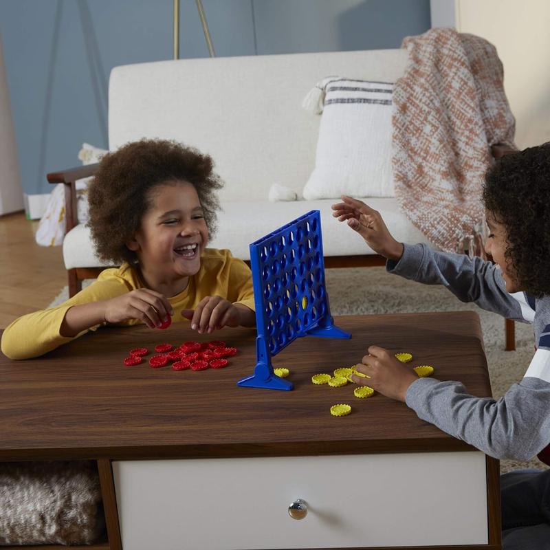 Gaming Connect 4 Classic Grid Board Game for Kids and Family, 2 Players, Ages 6 and Up