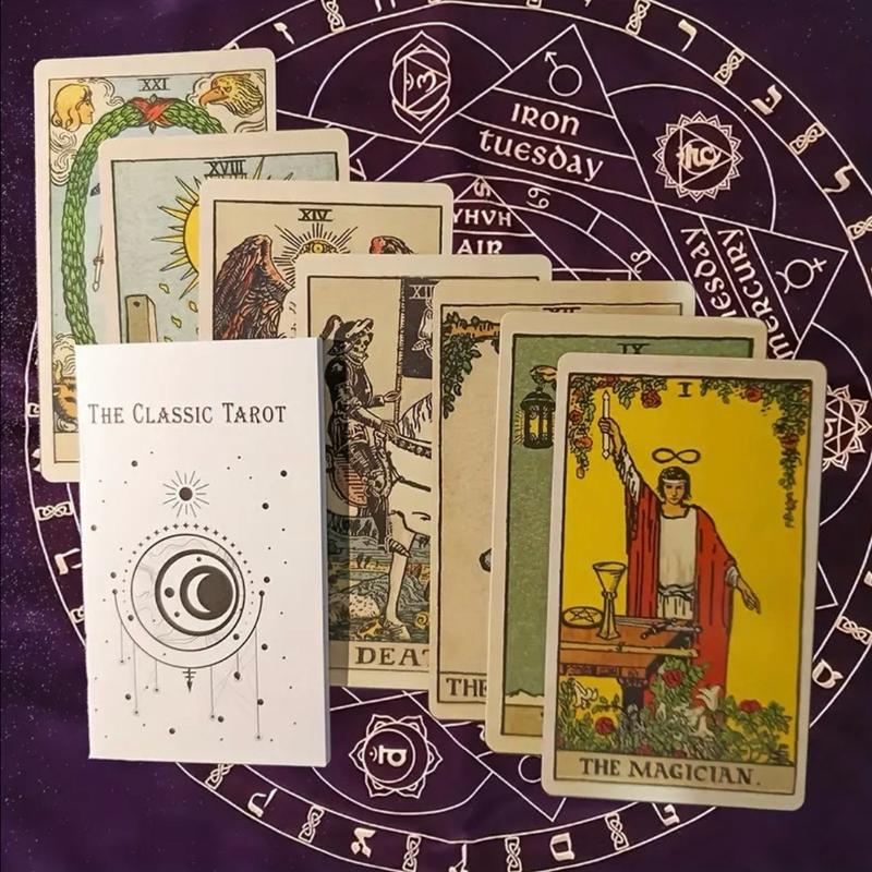 The classic Tarot 78 piece Tarot Deck of Cards