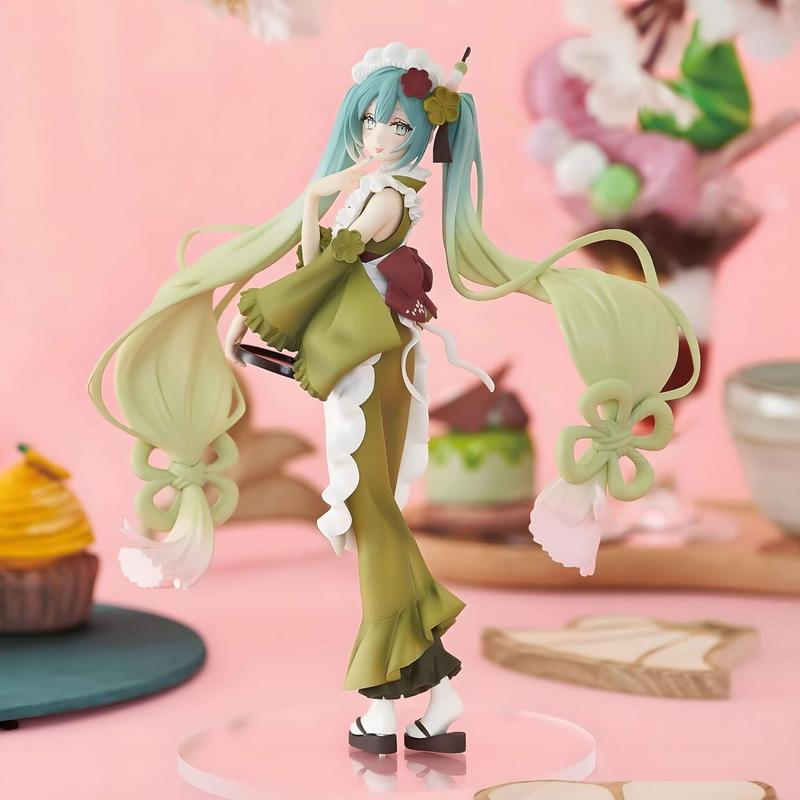 Furyu Hatsune Miku Exceed Creative Matcha Green Tea Parfait Figure, 8.25