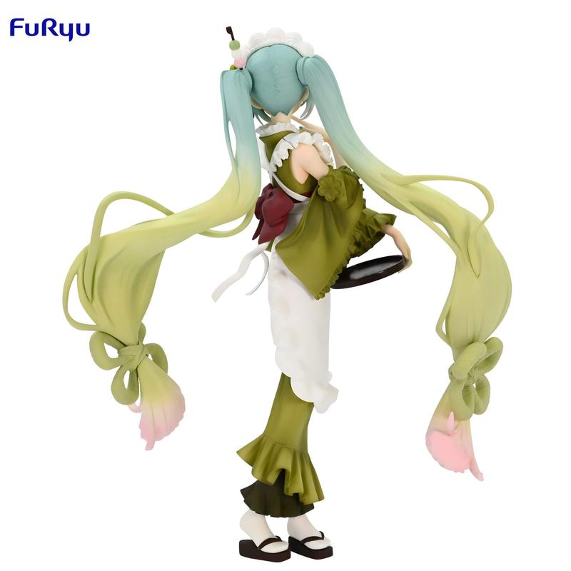 Furyu Hatsune Miku Exceed Creative Matcha Green Tea Parfait Figure, 8.25