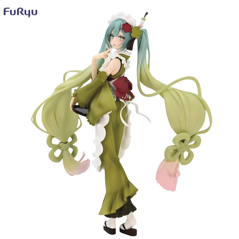 Furyu Hatsune Miku Exceed Creative Matcha Green Tea Parfait Figure, 8.25