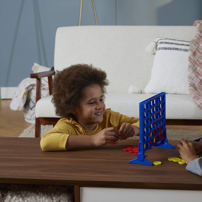 Gaming Connect 4 Classic Grid Board Game for Kids and Family, 2 Players, Ages 6 and Up