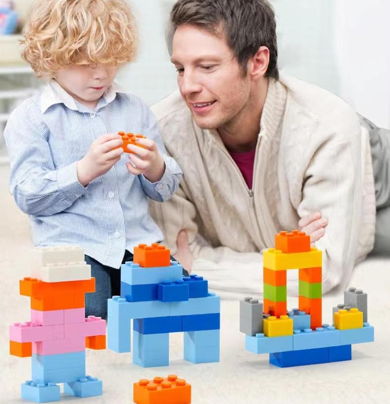 1000 count Classic Building Bricks in 15 Popular Colors and 12 Mixed Shapes, Creative Small Building Blocks Set Learning Educational Toy Gift for Kids, Compatible with All Major Brands