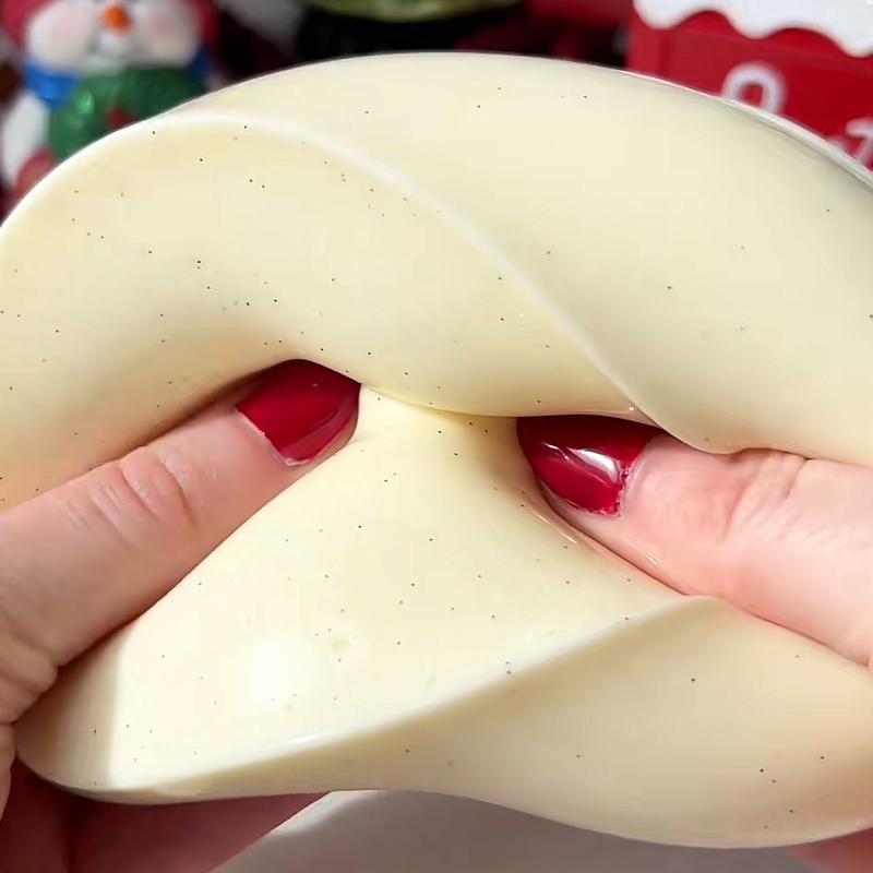 Eggnog Slime • Thick and Glossy Texture