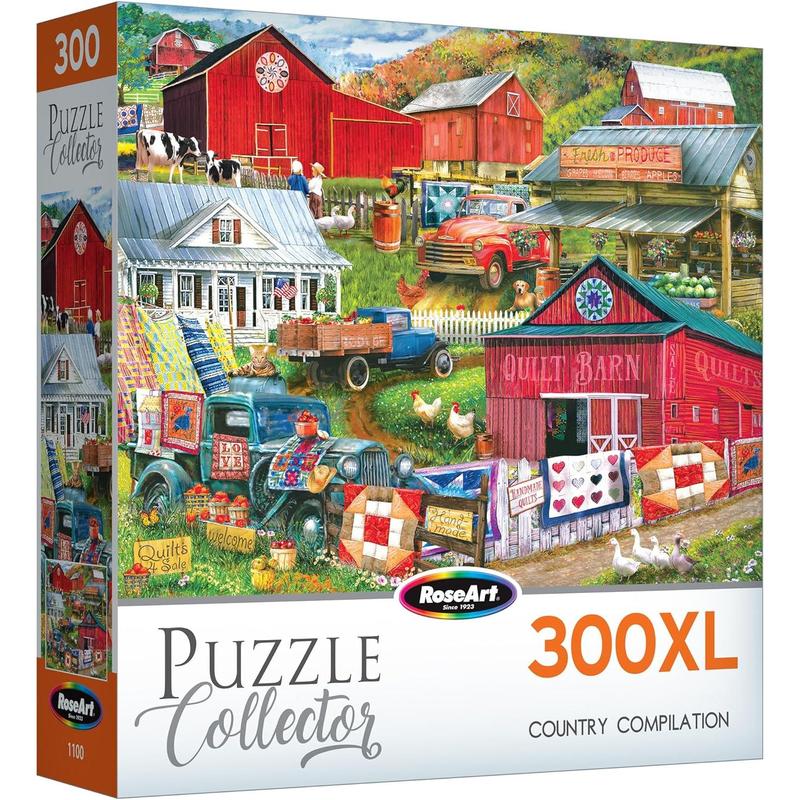 Puzzle Collector - National Compilation -300XL Adult Puzzle