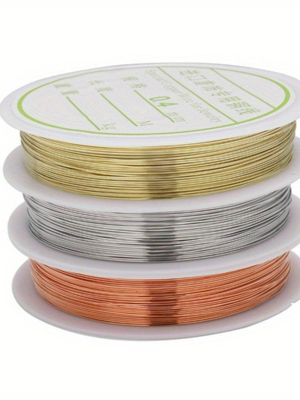 Multi-size Copper Wire for Jewelry Making Accessories, Jewelry Making Supplies for Bracelet Necklace Earrings, DIY Jewelry Making Accessories