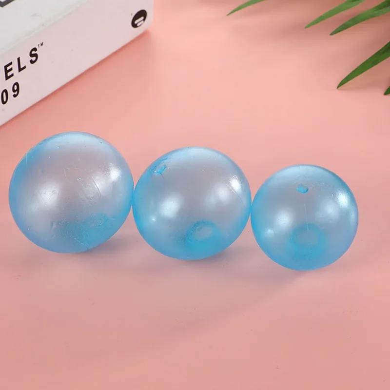 Luminous Elastic Ball Decompression Toy Capable of Sticking To Wall