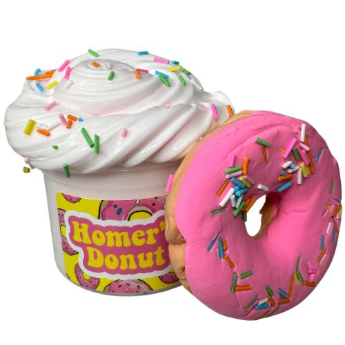 Homer's Frosted Donut Super Soft DIY Scented Clay Kit