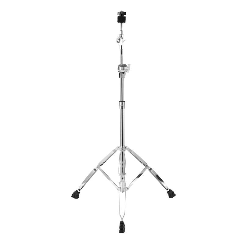 Cymbal Stand Straight & Boom Cymbal Stand Double Braced Legs Height & Angle Adjustable Drum-kit Cymbal Support Rack Heavy Duty Boom Straight Combo with Rubber Feet Suitable for 14-20 inch Cymbals