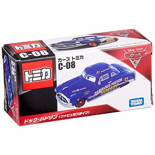 TAKARA TOMY Disney Cars Tomica C-8 Dock Hudson (Fabulous Type)