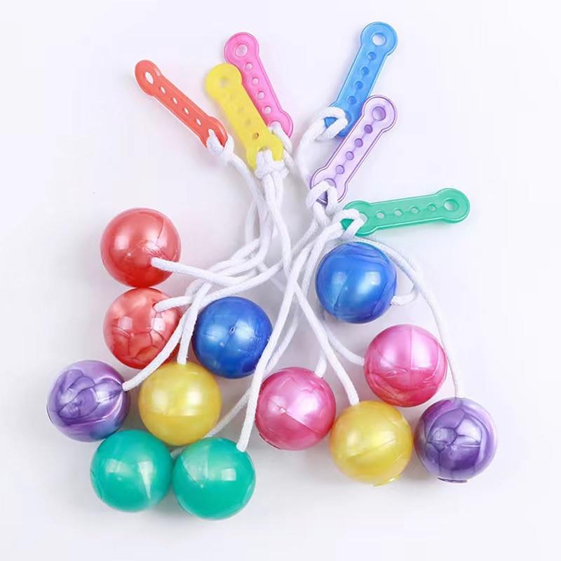 Toy Ball with Flashing Lights Fidget Noise Maker Novelty Clackers Toy for Nighttime Playtime and Training