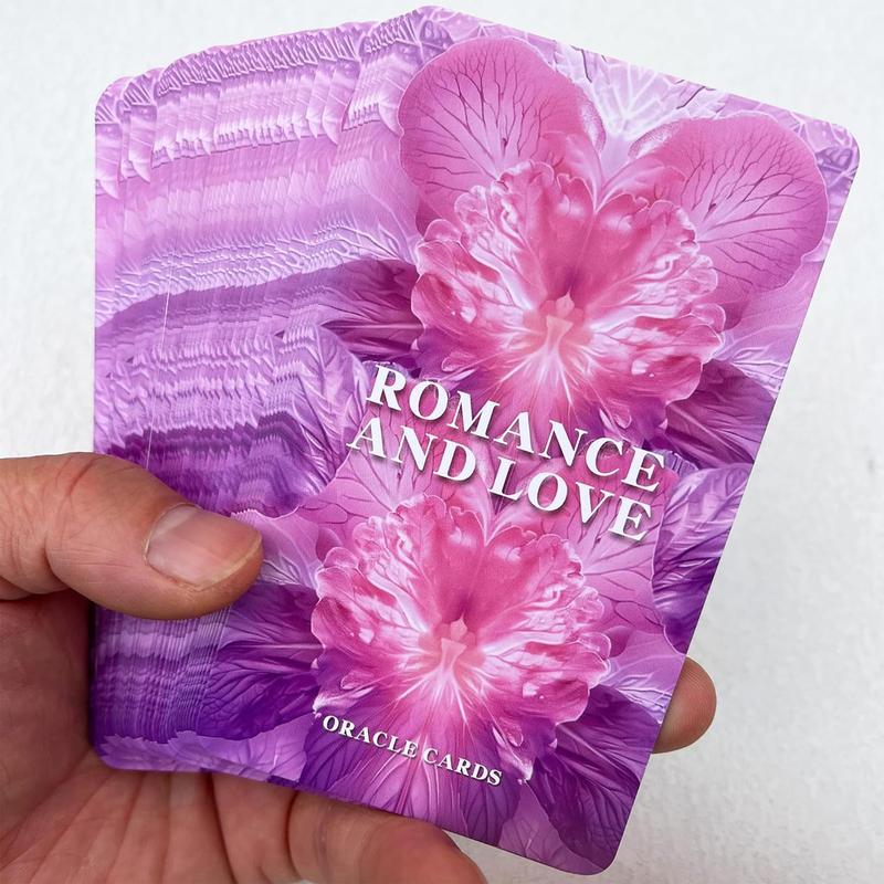 Romance and Love Oracle Cards: 50 Oracle Card Deck, A portal to the mysterious world of love, divination tool for oracle reading, psychic reading, fortune, tarot cards