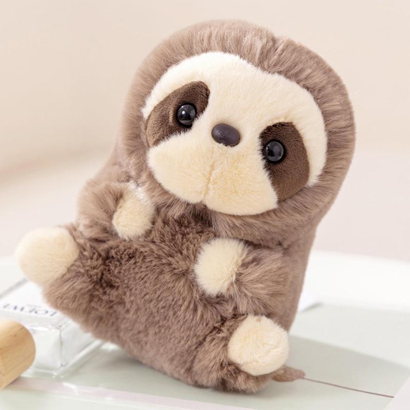 Cute Plush Sloth Toy, 1 Count Pocket Cute Easy To Carry Plush Toy, Small Gifts for Friends, Home Decoration, Create A Warm Atmosphere