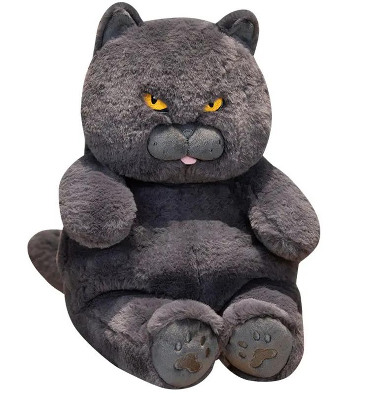 Black Cat Stuffed Animal Plush - 18