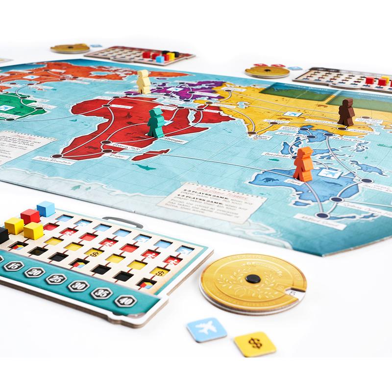 Trekking the World: The Award-Winning Globetrotting Family Board Game (Second Edition)