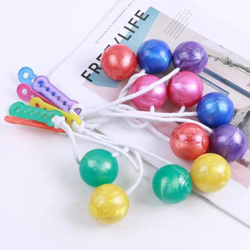 Toy Ball with Flashing Lights Fidget Noise Maker Novelty Clackers Toy for Nighttime Playtime and Training