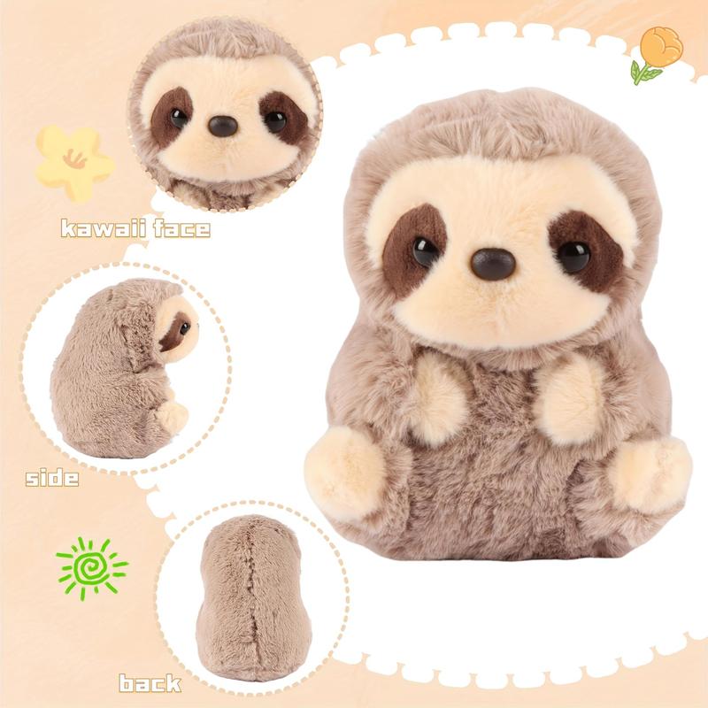 Cute Plush Sloth Toy, 1 Count Pocket Cute Easy To Carry Plush Toy, Small Gifts for Friends, Home Decoration, Create A Warm Atmosphere