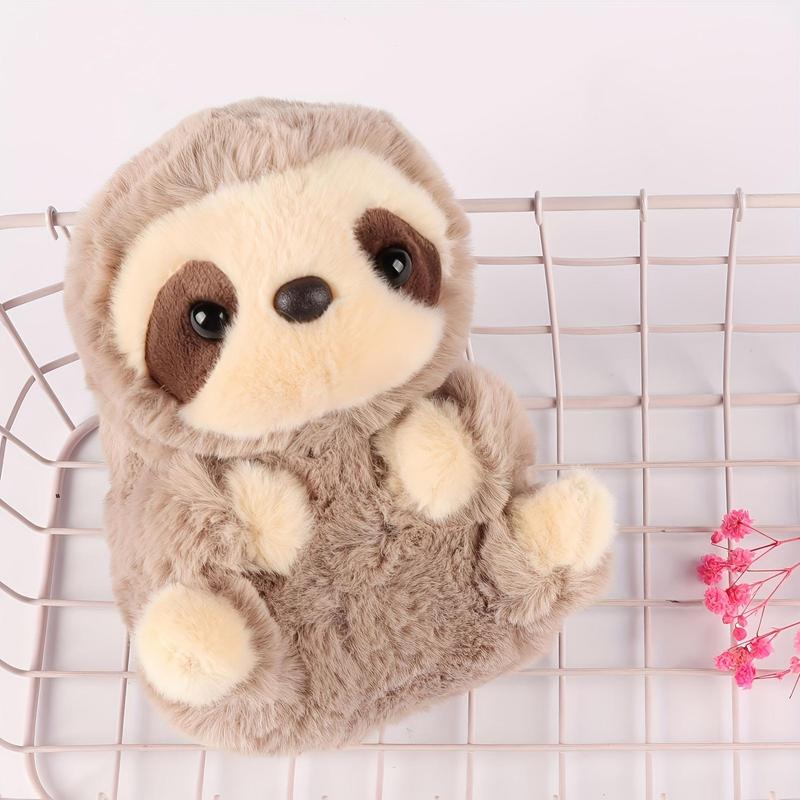 Cute Plush Sloth Toy, 1 Count Pocket Cute Easy To Carry Plush Toy, Small Gifts for Friends, Home Decoration, Create A Warm Atmosphere