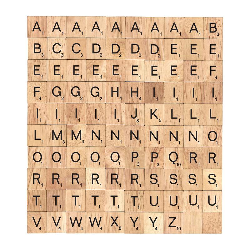 Scrabble Board Game Classic Original Wooden Tiles Racks for Adults Kids Ages 3+ Fun Classic Crossword Family Games 2-4 Players