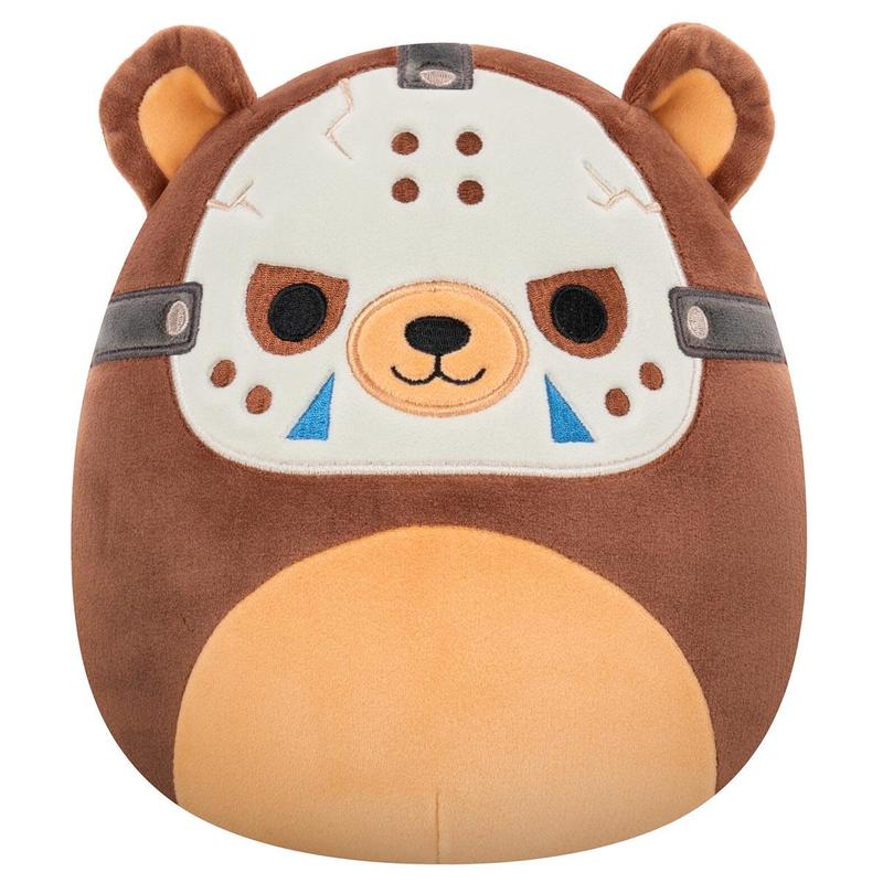 Squishmallows Holiday Special: Omar in Hockey Mask, 8-Inch Select Series, Premium Collectible