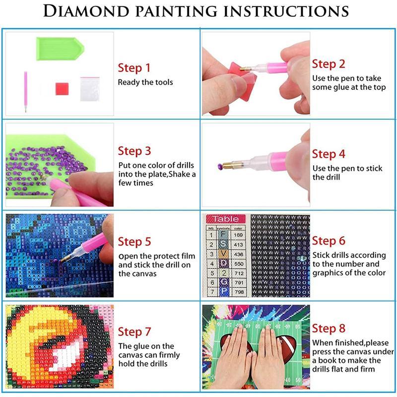 Dream Butterfly Pattern DIY Diamond Art Decorative Painting Kit without Frame, 1 Set DIY Diamond Arts Colorful Painting, Handmade Craft Gift, Wall Art Decoration for Home Living Room Bedroom