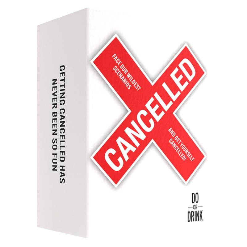 Cancelled Card Game By Do or Drink Party Game