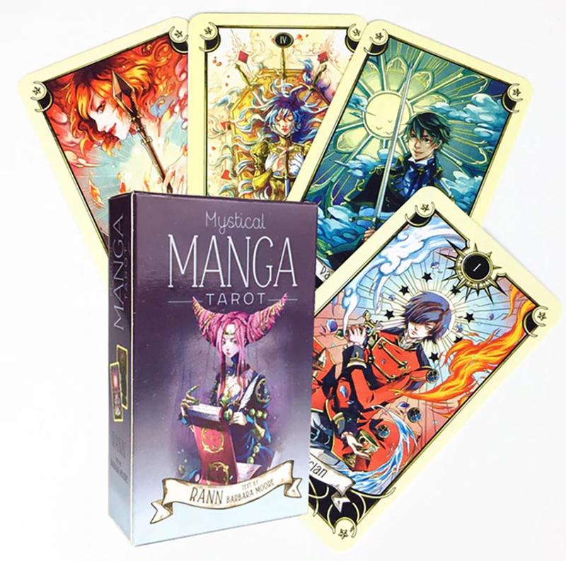 Mystical Manga Tarot Cards Deck - Tarot Cards