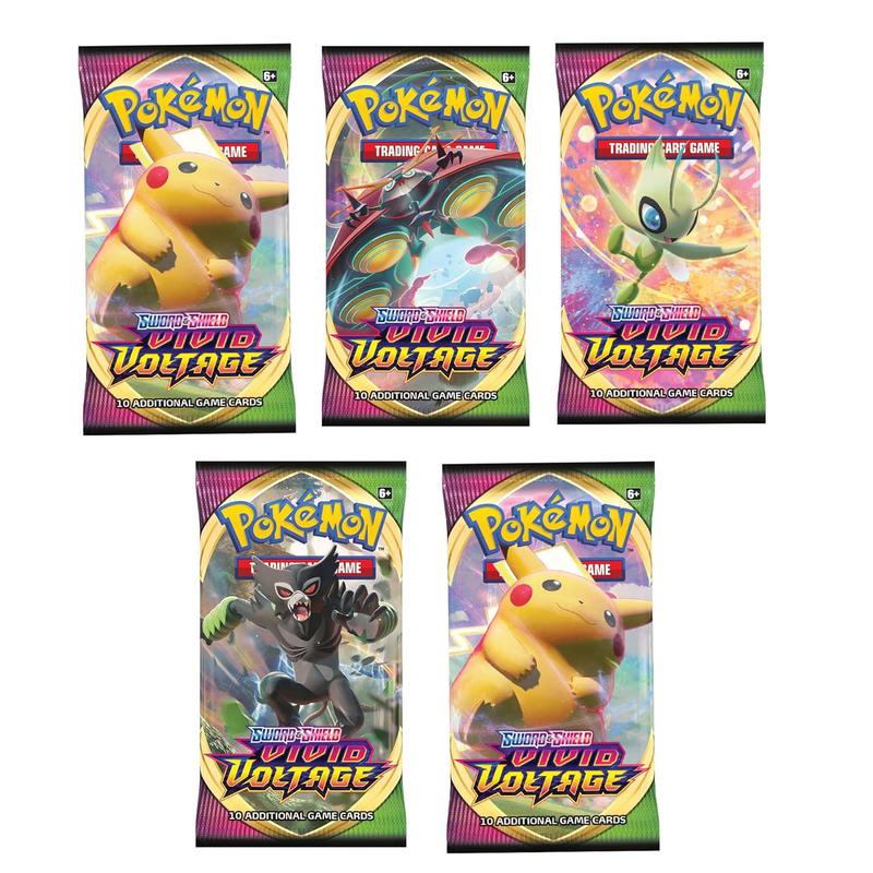 Pokemon TCG: Sword & Shield Vivid Voltage - Booster Pack