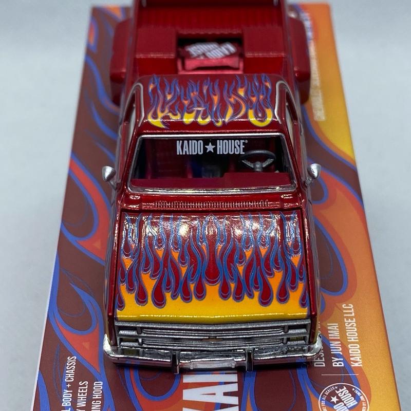 Kaido House Chevrolet Silverado Dually Flames 1:64 scale