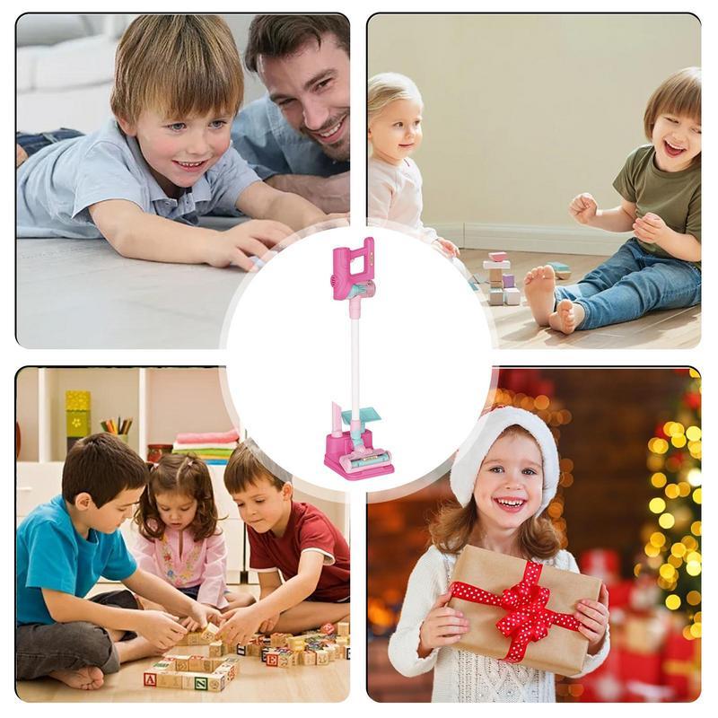 Vacuum Cleaner Toy Set Baby Walker Toys Kids Educational Role Playing Game New Pretend Play Game House Cleaning Vacuum Toys