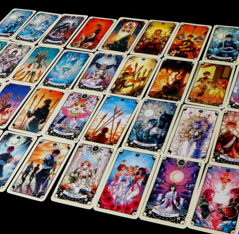 Mystical Manga Tarot Cards Deck - Tarot Cards