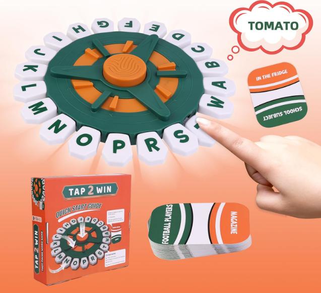 Word Game | Fast-Paced Family & Party Board Game For Kids & Adults | 2-8 players race against the timer to name an answer that fits the round’s category | Learning Game Gifts for Ages 8 & up