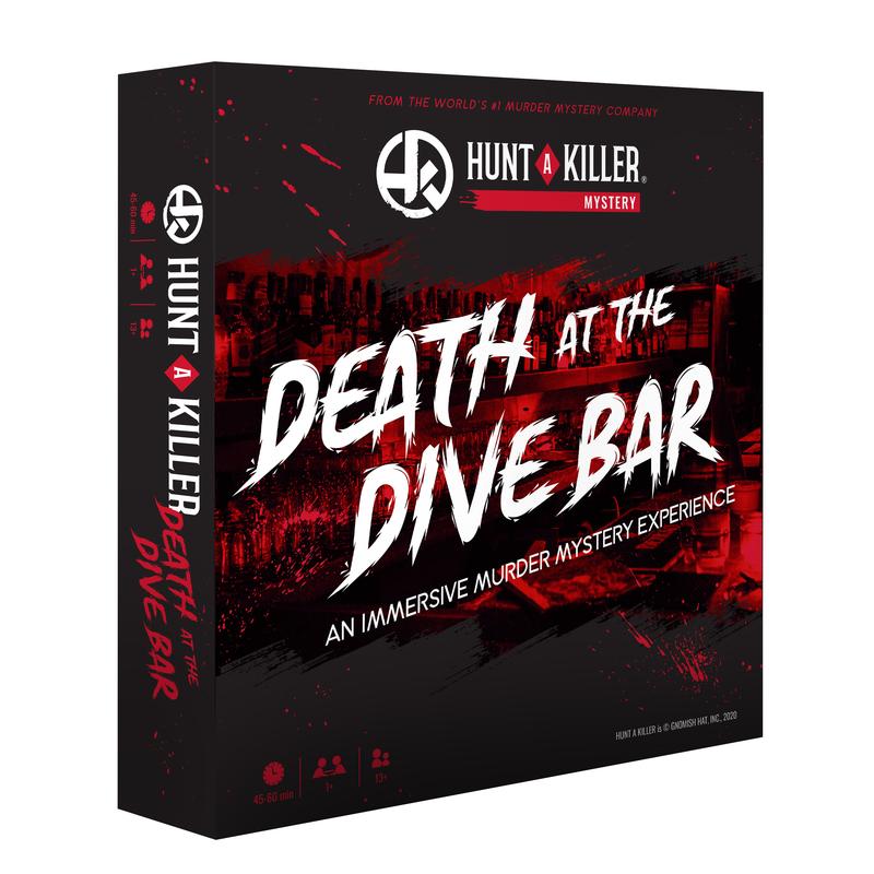 Hunt A Killer: Death at the Dive Bar - Immersive Murder Mystery Game! ️‍️ Perfect for Date Night or Game Night with Friends, Ages 14+