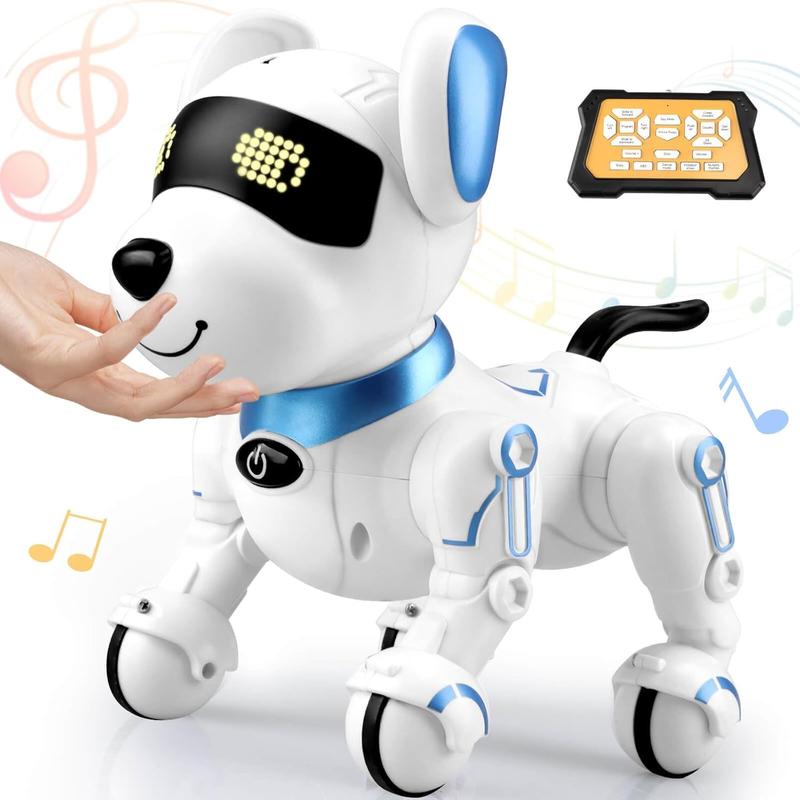 Robot Dog Toys for Kids 8 9 10 11 12, Remote Control Dogs, Robot Dog for Kids 8-12, Pet Robotic, Electric Dog Toy, Robotic Dogs, Toys for 5 6 7 8 9 10 11 12 Years Old Boys Girls, Blue